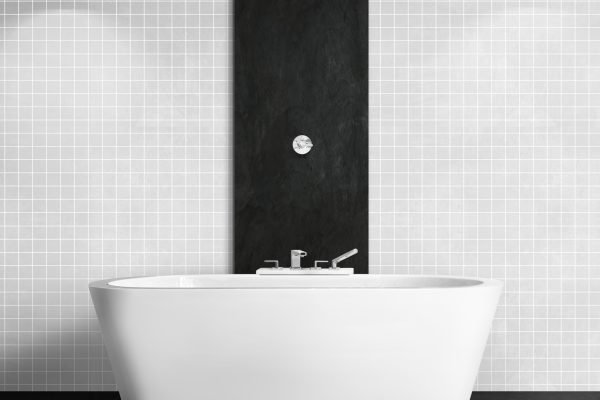 Luxury bathroom authentic interior design